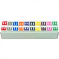 Ames Color File Numeric Color Code Labels Set (10 rolls)