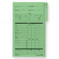 Mortgage Status File Folder - Pre-printed, Green Stock, Legal Size (100/box)