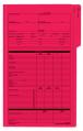 Mortgage Status File Folder - Pre-printed, Red Stock, Legal Size (100/box)