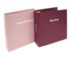 2 1/2" "Medication" Book Molded Chart Ring Binders (Open Side/End)