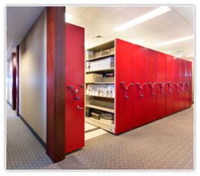 Mobile Shelving Systems - Mechanical Assist High-Density