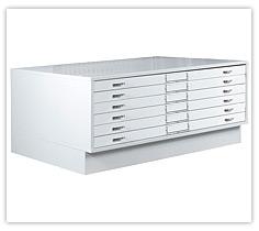 Oversize Flat File Drawer Cabinets Convenient Stackable Design