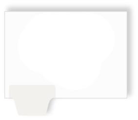 Blank Tabs, Side or Bottom, Letter or Legal Size, (Avery, All State, & Blumberg)