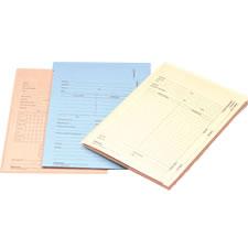 Foreign Patent Folder, Color: Salmon, 3 Leaf, Legal Size 10-1/4"x 14-1/2", Carton of 100
