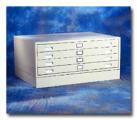 Large Document Flat File Cabinet - Model 4