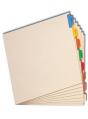 Medical Staff Folder - Credential Tab Divider Set, 18-Tab Title Set