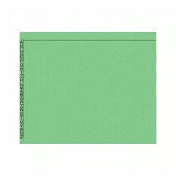 Kardex Alpha Folders - Alphabetic Letter Scale (Scan), Colorscan 2610003R