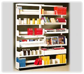 Cantilever Style Library Shelving Systems