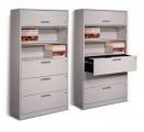 Locking 4-Post Shelving Cabinets & File Storage