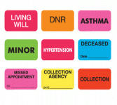 Medical Chart Labels