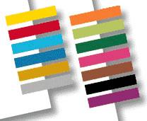 Redi-Tag Small Page Flags, Solid Colors, 3/16" x 1" (Pkg of 300 Flags)