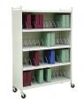 Mobile Chart Cabinet "Workhorse Series" 48-Space Binder Storage Cart