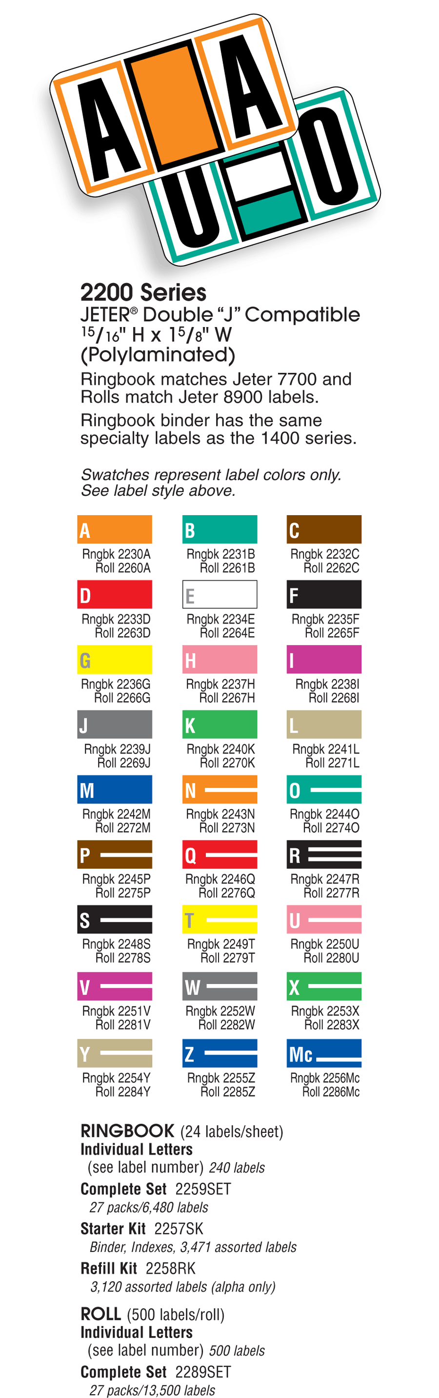 jeter_alpha_labels_7700_8900_series_double_j_color_coding_folders_charts