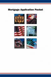 Mortgage Application Folder, Patriotic Style, Legal Size, (50/pk.)