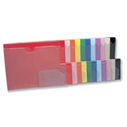 Vinyl Outguide (Large Bottom Tab), Heavy-duty 15 pt. Vinyl - Letter Size