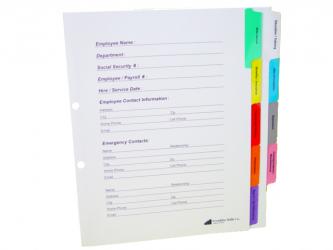 HR / Personnel Tab Divider Set