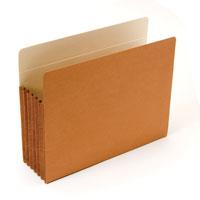 Redweld Econoline 5 1/4" Paper Expansion Pockets - Letter Size